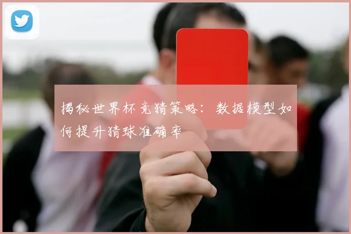 揭秘世界杯竞猜策略：数据模型如何提升猜球准确率