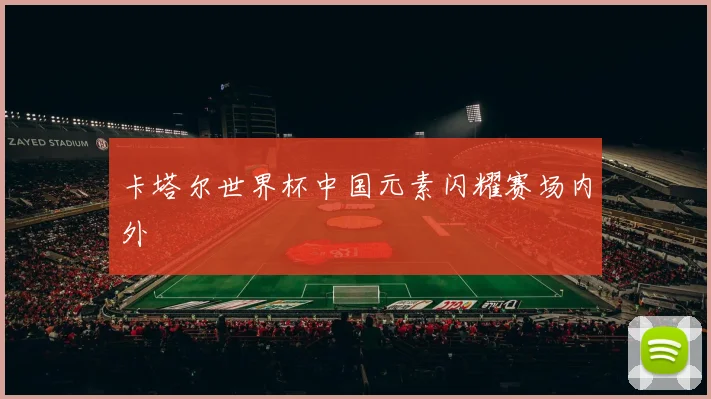 卡塔尔世界杯中国元素闪耀赛场内外