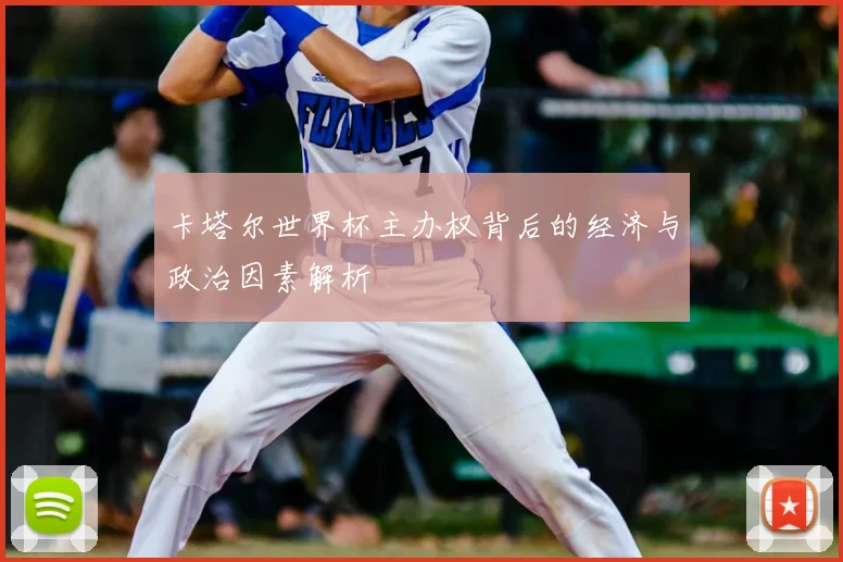 卡塔尔世界杯主办权背后的经济与政治因素解析